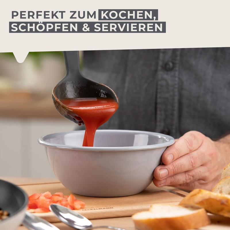 Fackelmann Statement Lift-Up Ladle - Ladle with Ergonomic Handle -