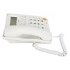 Desktop Telephone Big Button Corded Landline Telephone 16 Bit HD