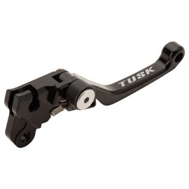 TUSK Folding Clutch Lever Black Compatible with Honda CRF300L 2021-2024/CRF300L Rally 2021-2024/CRF300LS 2023-2024