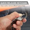 PATIKIL Key Chains for Car, Quick Release Keyring Heavy Duty
