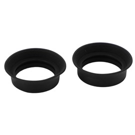2 Pieces Eyepiece Eyecups,Soft Rubber Eyepiece Cover,Rifle Scope Accessories,Eye Protection Caps for 28-32mm Microscope Monocular Binocular Eyepiece