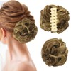 UHOMENY Wig Hair Clip Claw Clip Claw Messy Bun Hair