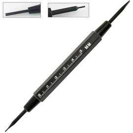 TAURISH Wrist Watch Band Pin Removal Tool 6-Inch Spring Bar Link Remover, Watch Pin Pusher & Press Tool with Scale – Professional Watch Band Strap Link Pin Remover & Adjustment