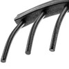 KADAX Steel Garden Rake, Stone Rake, Garden Rake without Handle,