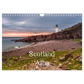 Scotland Alba (Wall Calendar 2026 DIN A4 Landscape), CALVENDO 12 Month Wall Calendar: 13 brilliant photos show Scotland's fascinating scenery at its most impressive. (CALVENDO Nature)
