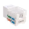 SATMAXIMUM RJ45 CAT6 Keystone Ethernet Wall Jack Punch Down Keystone