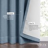 Elrene Home Fashions Harrow Solid Texture Blackout Single Window Curtain
