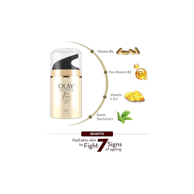 Olay- Crema de día Total Effects 7 en 1 para