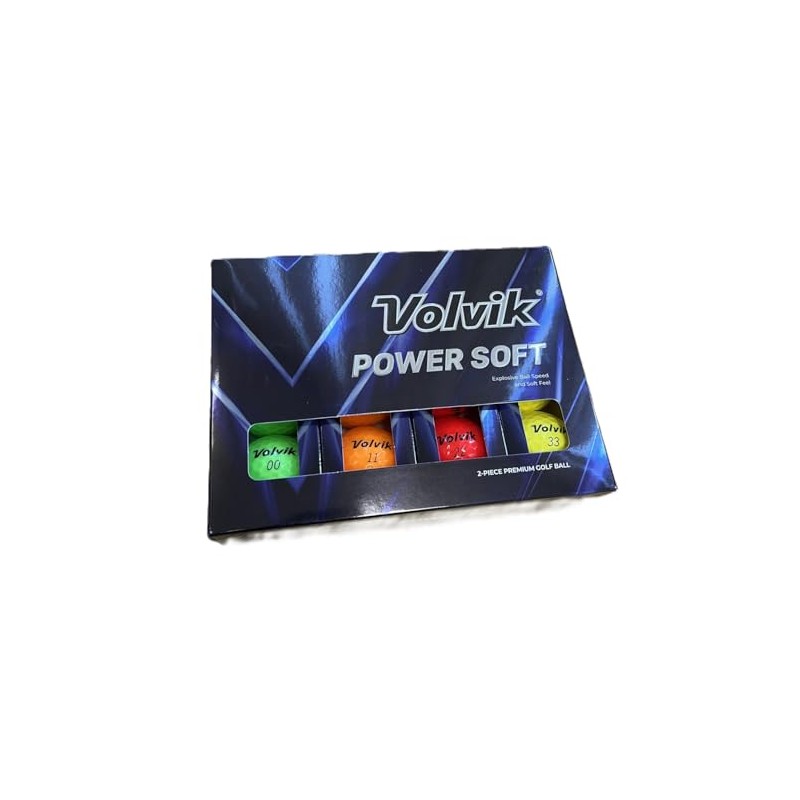 Volvik Power Soft Dozen Assorted Colours