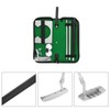 Indoor Golf Putting Cup Practice Training Clubs Putter Kit Set