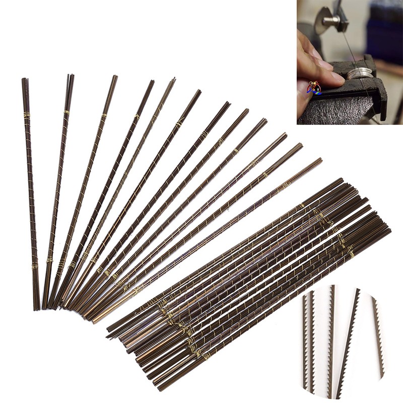 144pcs High Carbon Steel Jewelry Saw Cutting Blades High Toughness