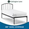 Cot Fitted Sheet 33 x 75-100% Egyptian Cotton - 1