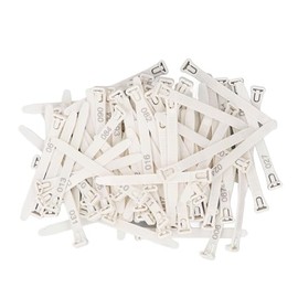 ZJchao Bandas para Patas de Pollo, Bandas Numeradas para Identificación de Pollo, Etiquetas 1-100, Anillos para Patas de Aves de Corral, Pollitos de P