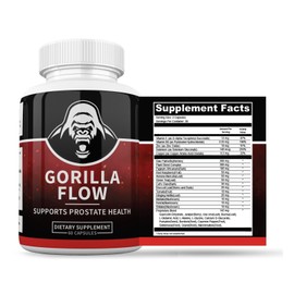 Gorilla Flow Prostate Support Supplement - 60 Capsules