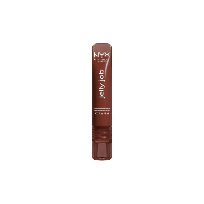 NYX Professional Makeup Jelly Job Gloss brillo y volumen natural,