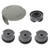 Strimmer Spool Line,Autofeed Spools Replacement,Compatible with Bosch EasyGrassCut,EasyGrassCut 23, EasyGrassCut