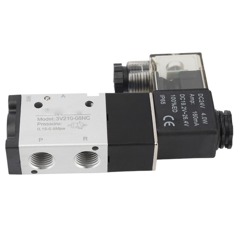 Pneumatic Solenoid Valve Aluminum Alloy Quick Response Direct Acting Solenoid
