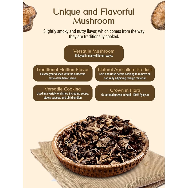 Djon Djon - 2 Oz - Grown in Haiti -