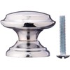 Cosmas 4251CH Polished Chrome Cabinet Hardware Round Knob - 1-3/8"