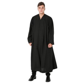 Ivyrobes Unisex Adults Plymouth Clergy Robe XX-Large Black 57