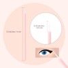 Honeydak 300 Pcs Disposable Eyeshadow Brushes Eyeliner Applicator Tool Pink