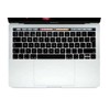 WYGCH Spanish Language Waterproof Silicone Keyboard Cover for MacBook Pro