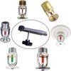 Fire Sprinkler Head Shut Off Tool Wall Cabinet Case For