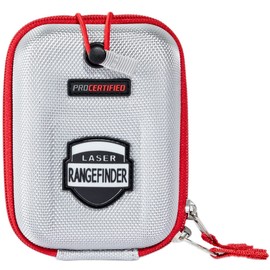 JAWEGOLF Golf Rangefinder Hard Shell Carry Case Box EVA Bag Compatible with Callaway 300 Pro & Bushnell V6 V5 V4 V3 V2 Pro X2 Pro XE Or Others Rangefinder (Silver)