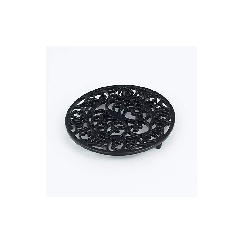 Victor Octopus & Fish Trivet Black, Cast Iron