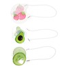 SAFIGLE 3pcs Reusable Cold Eye Masks for Cute Fruit Design