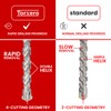 1-1/2 in X 21 in SDS Plus Bits, Rotary Hammer