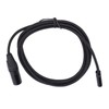 3.5mm Female to 3 Pin XLR Male Cable 24K Gold