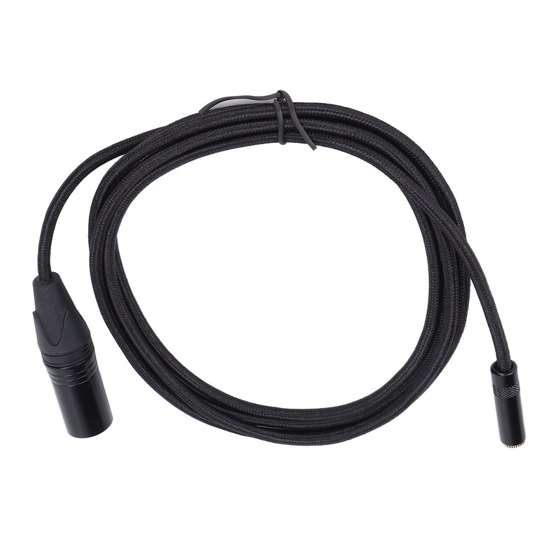 3.5mm Female to 3 Pin XLR Male Cable 24K Gold