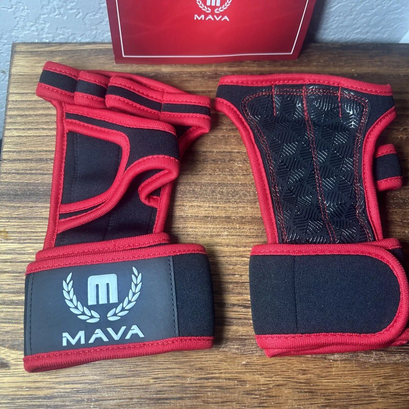 MAVA Open Gym Gloves for Men & Women; Padded Weight