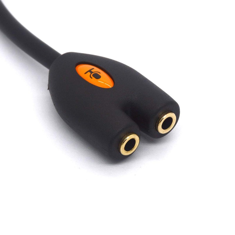 Tomost 3.5mm Headphone Microphone Splitter, 3.5 TRRS Audio Microphone Y