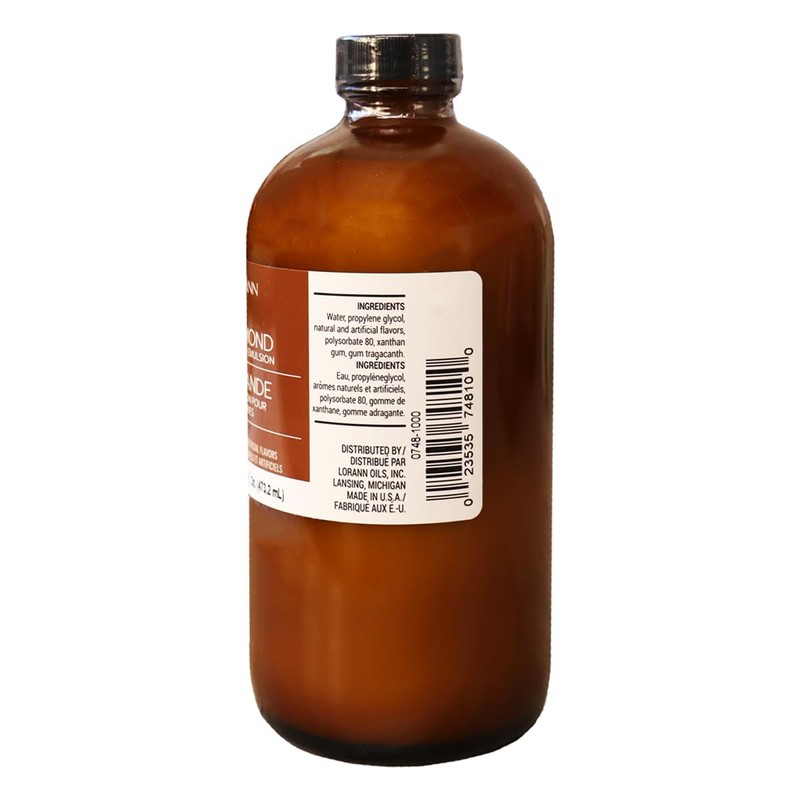 LorAnn Oils Almond Bakery Emulsion: True Essence, Ideal for Boosting