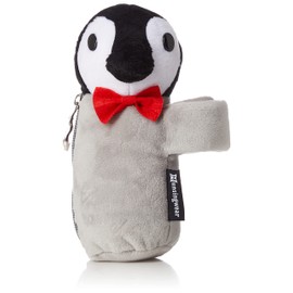 Mansingwear MQCTJX61 Women's Golf Ball Holder, Hina Penguin Shape, 2 Pieces (Gray)