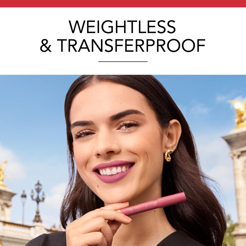 Bourjois Velvet The Pencil - 7 Rouge Es-Carmin, 3 g