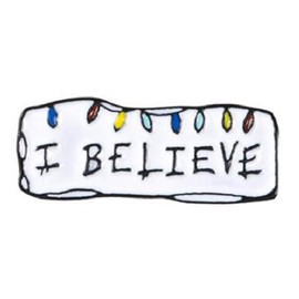 Flairs New York Premium Handmade Enamel Lapel Pin Brooch Badge (I Believe, 1 Pin)