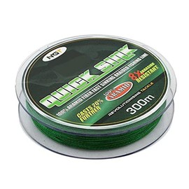NGT Spool Of 'Quick Sink' Moss Braid - Green, 20 lb/300 m