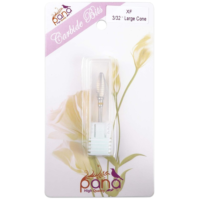 PANA Professional 3/32" Shank Size - Large Cone Silver Carbide