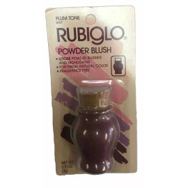 Rubiglo 2 Urns Rubiglo  Sun Powder Blush Urn sealed 0.10 oz PLUM TONE 0107