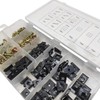 170pcs U Nut Screw Kit U Clip Motorcycle Fairing Metal