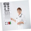 iplusmile Visual Testing Chart for Eye Exams Reusable Eye Chart