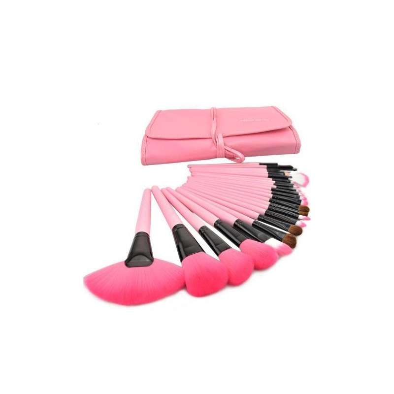 DMZK Professional Makeup Brushes, 24-Piece Set Cosmetic Brushes Face Brush