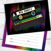Olivia Samuel 20 x 80s Party Invites from Ready to