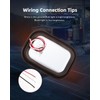 LBRST 5"x3" Rectangle LED Stop/Turn/Tail/Brake Reverse Truck Trailer Tail Lights