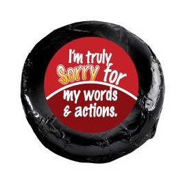 I'm Sorry Cookie Talk Chocolate Covered Oreo Trio