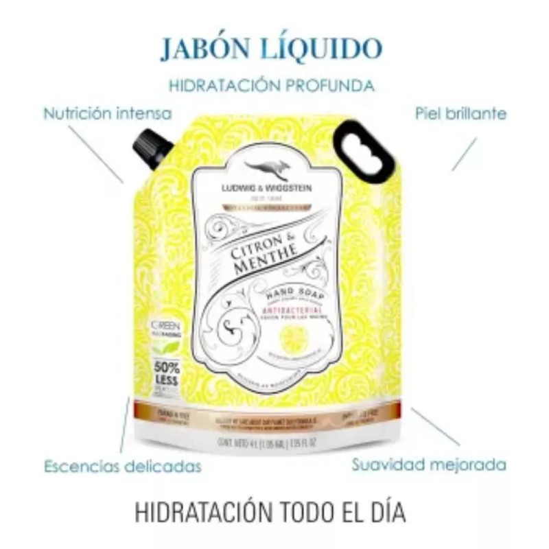 Ludwig & Wiggstein Jabón Líquido Para Manos Ludwig & Wiggstein