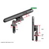 [Wreckmount Plus] Moto Mount 9 Stem Hole Type (Black) [R+Moto9BK]